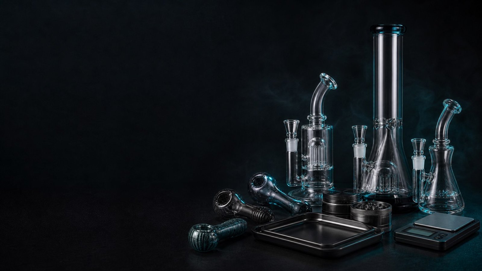 Wholesale glass water pipes, hand pipes, grinders, trays, and smoke shop accessories