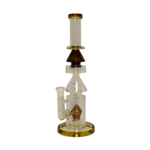 12.5" Artistic Glass Water Pipe