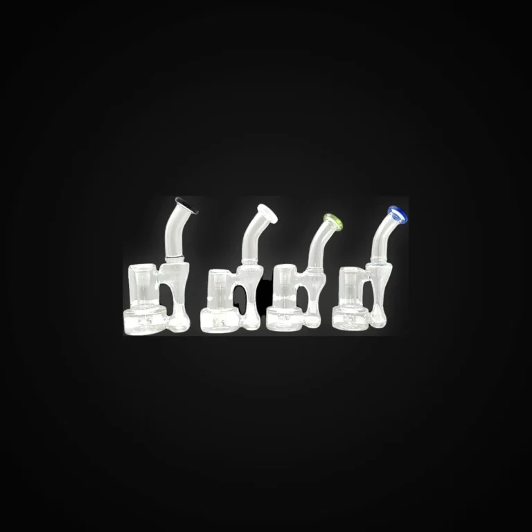 7" Tapered Bent Neck Water Pipe with Stemline
