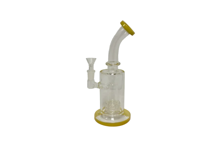 8.6" BENT NECK INLINE PERK  WATER PIPE