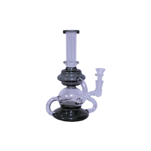 13" Bent Neck Recycler Water Pipe