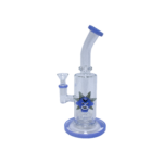 10-Inch Bent Neck Water Pipe with Circ Perc