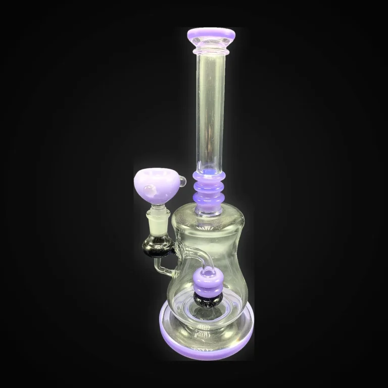 6" Single Perk Oil Ivory Purple Rig