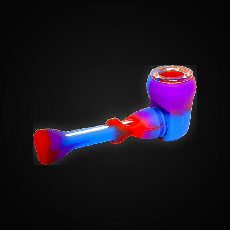 Silicone Pipe 2-In-1 with Glass Bowl