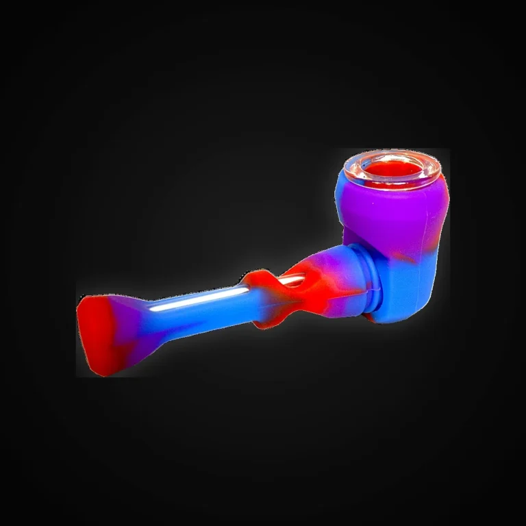 Silicone Pipe 2-In-1 with Glass Bowl