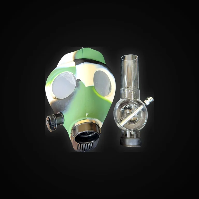 MULTI COLOR GAS MASK W/ Pipe