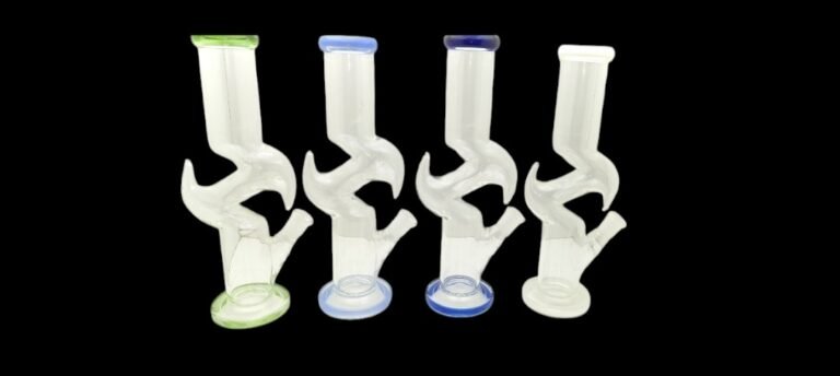12" Skewed Zong Water Pipe - Assorted