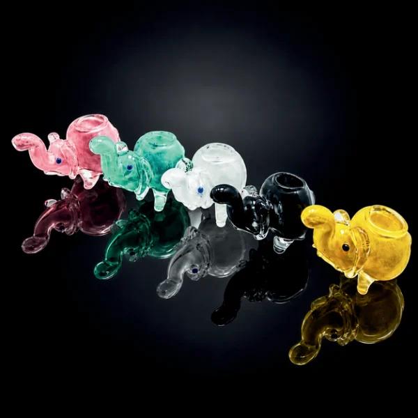 2.5" Elephant Glass Hand Pipe
