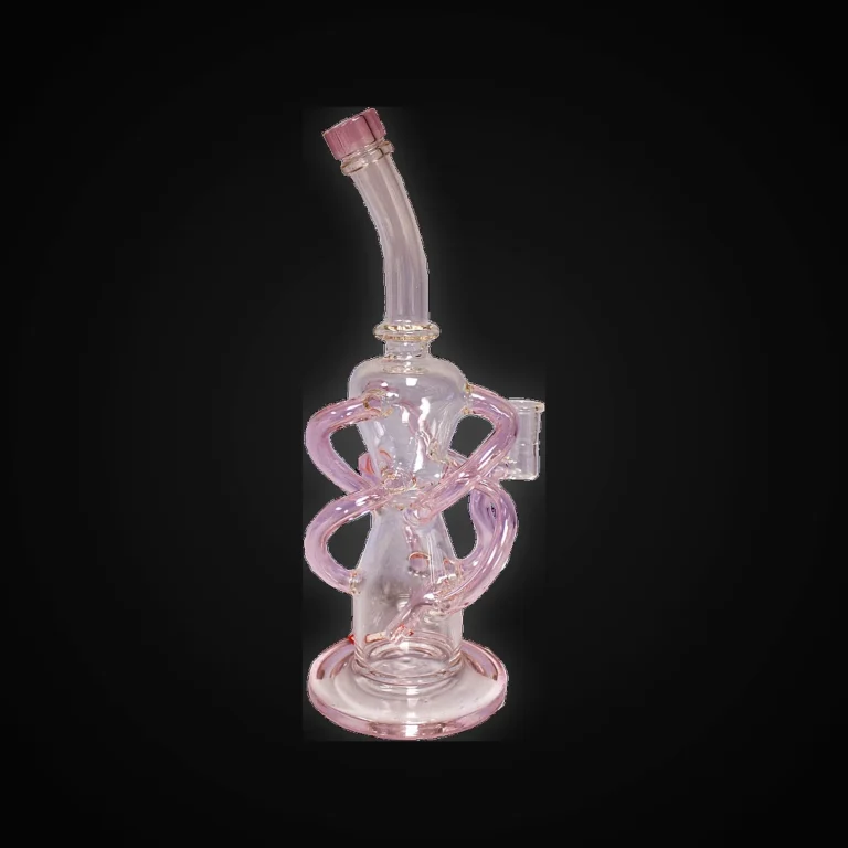 WATERPIPE RECYCLELER 12" PINK ASST
