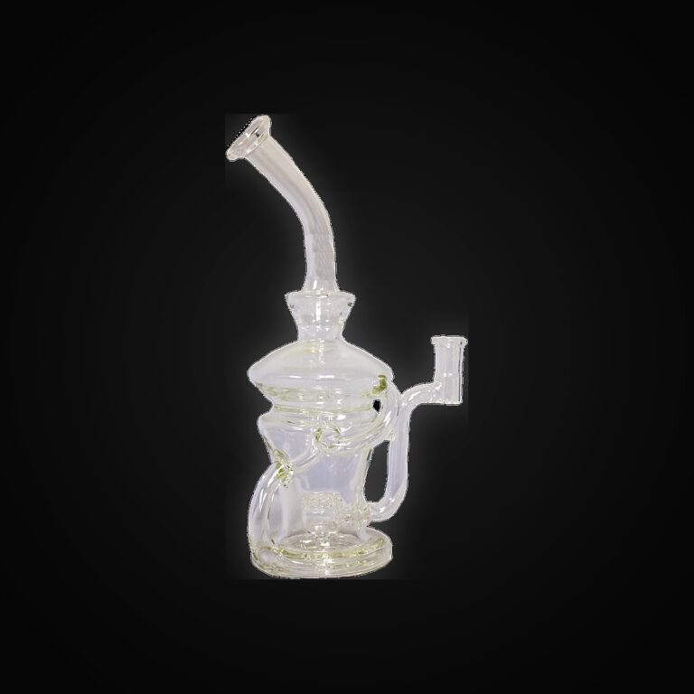 10" Bent Neck Recycler Water Pipe