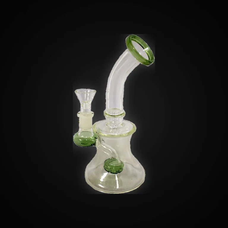 7.1 Bent Neck Circle Perc Waterpipe