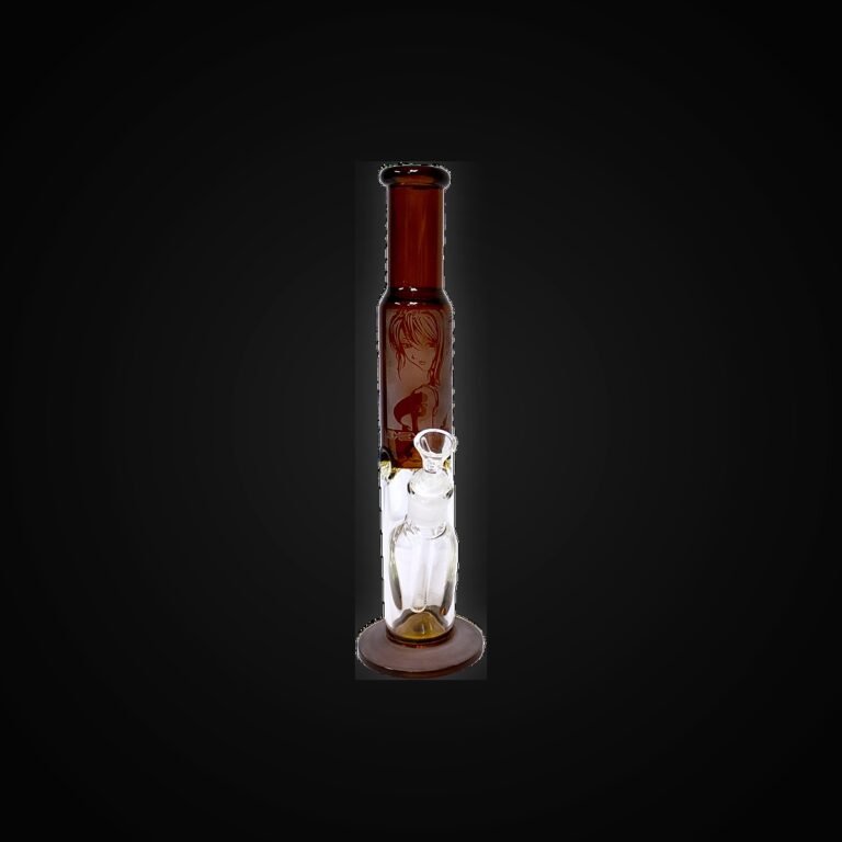14" Etched Character Water Pipe