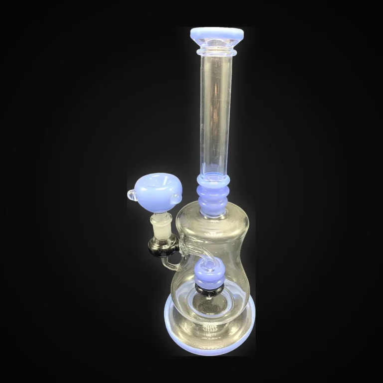 6" Single Perk Oil Ivory Blue Rig