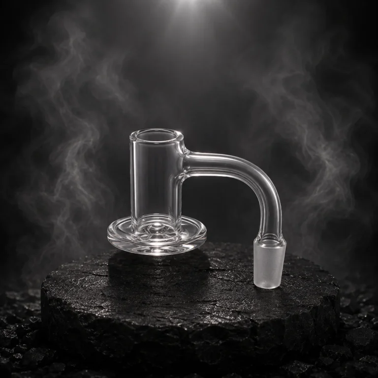 14mm 90 Degree Beveled Edge Quartz Banger