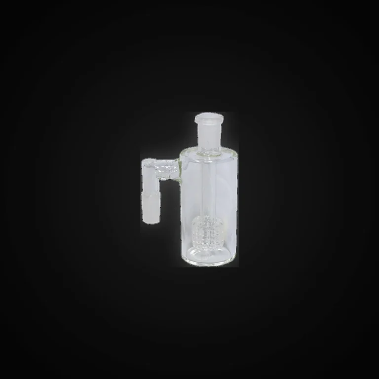 14MM 90° ASH CATCHER INLINE Clear
