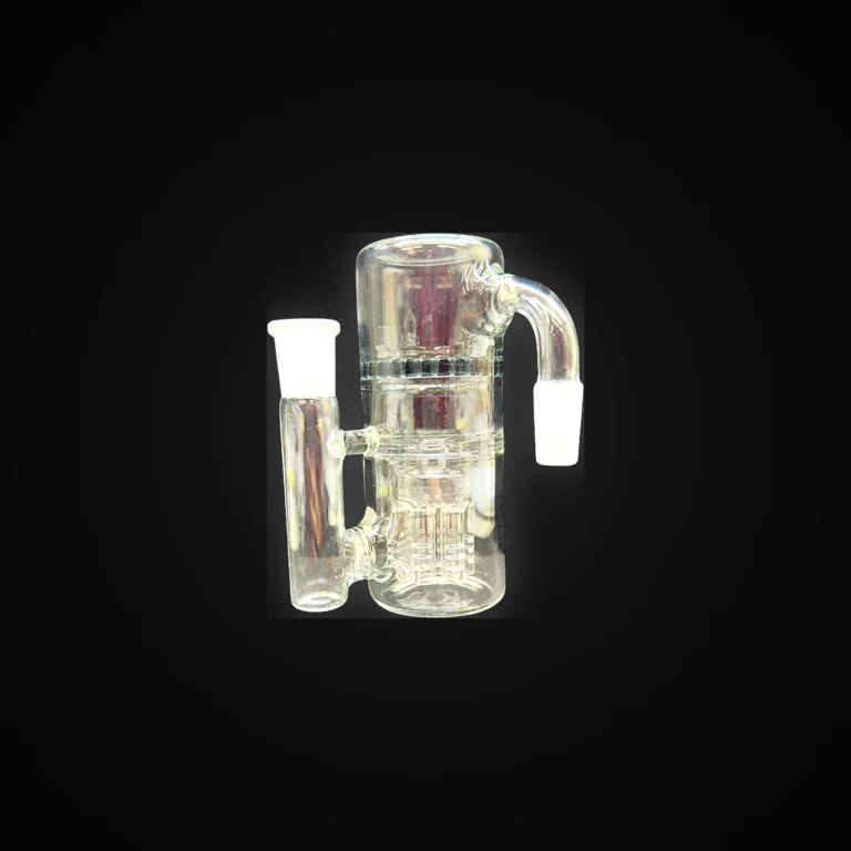 14mm 90° male AshCatcher with Trees with Honeycomb Smoke