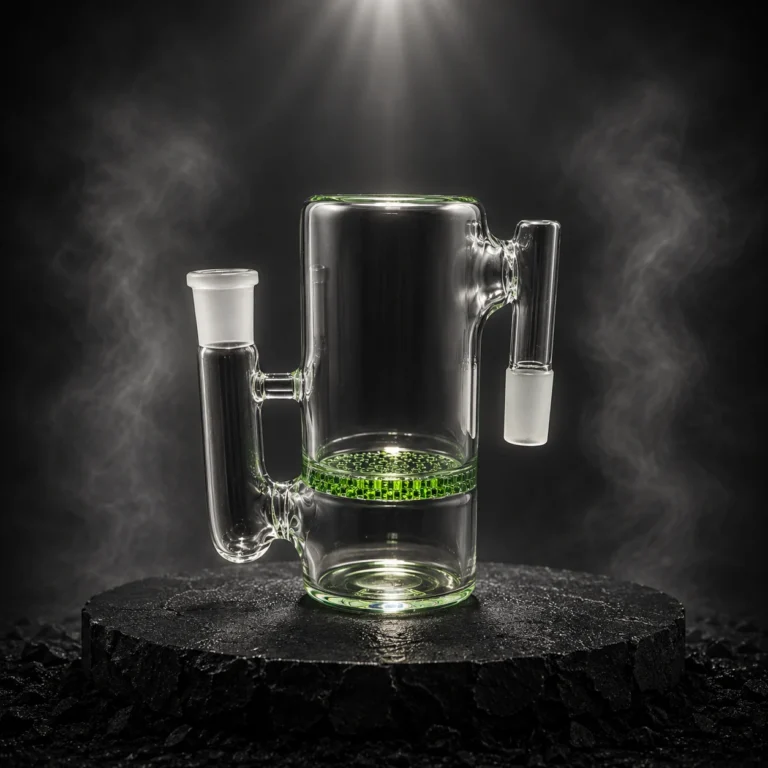 14mm 90degree Ash Catcher single honey comb