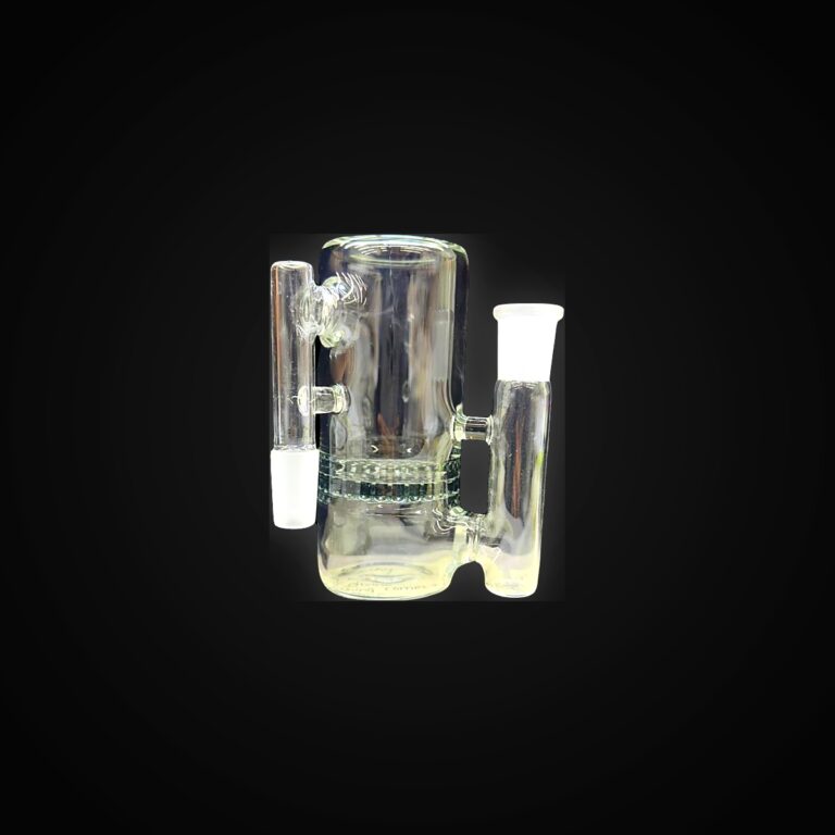 14mm male 90° Ash Catcher with Single Honeycomb Smoke