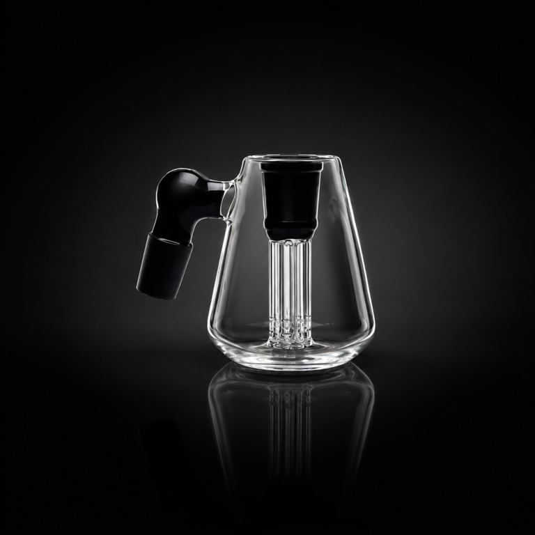 18mm 90°Ash Catcher Beaker 6 shower
