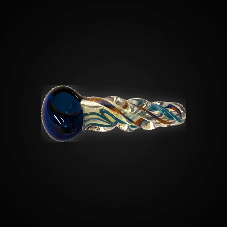 3" Heavy Twist Hand Pipe Various Colors