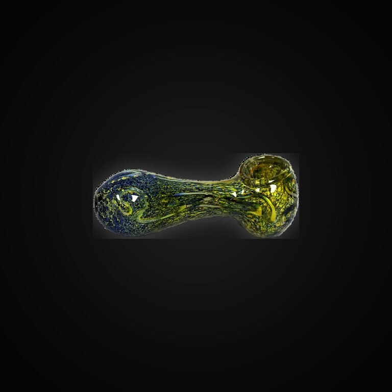 4.5" Green Clover Hand Pipe