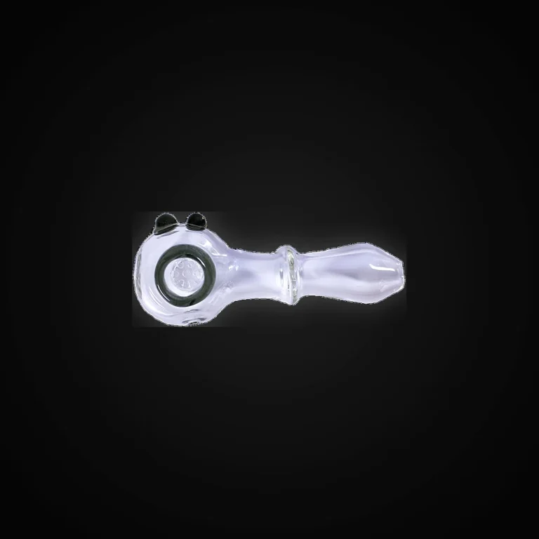 5" Clear Glass Pipe