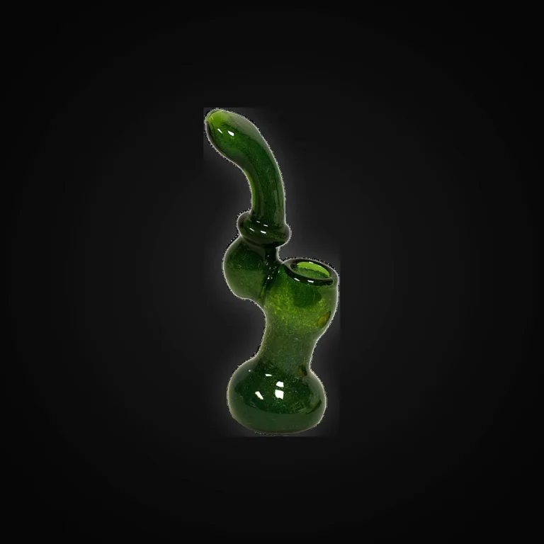 6" Green Bubbler