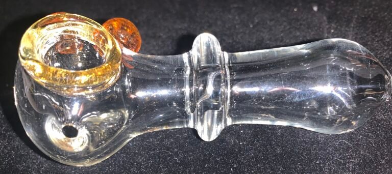 4" Silver Fumed Twist Frit HandPipe Asst. -SKU:C0534