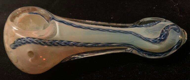 4" Twist Frit Pipe -SKU:C0538