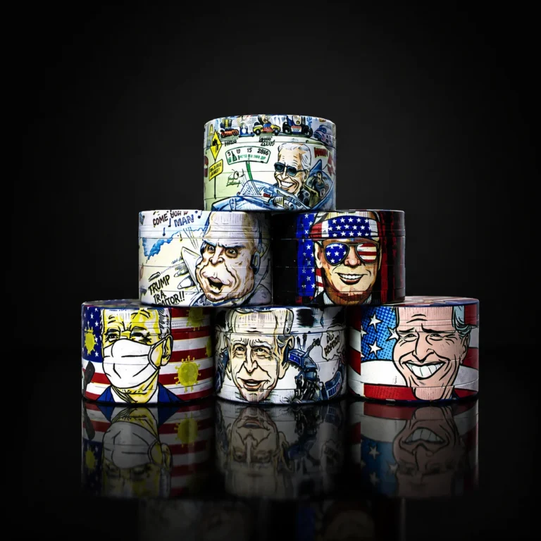 2" 4 PART ZINC 12 PER DISPLAY POLITICAL SATIRE