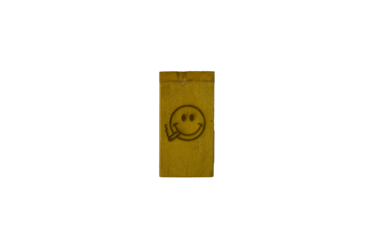 4" Smoking Smiley Dugout -SKU:D5018