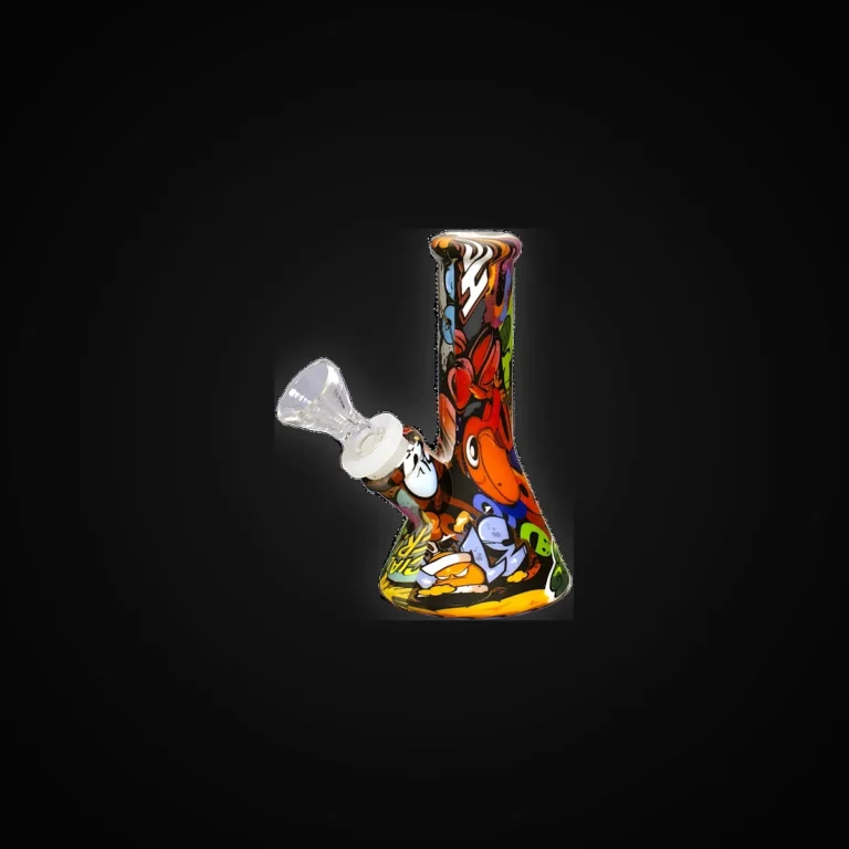 5" Silicone Mini Beaker Base Water Pipe