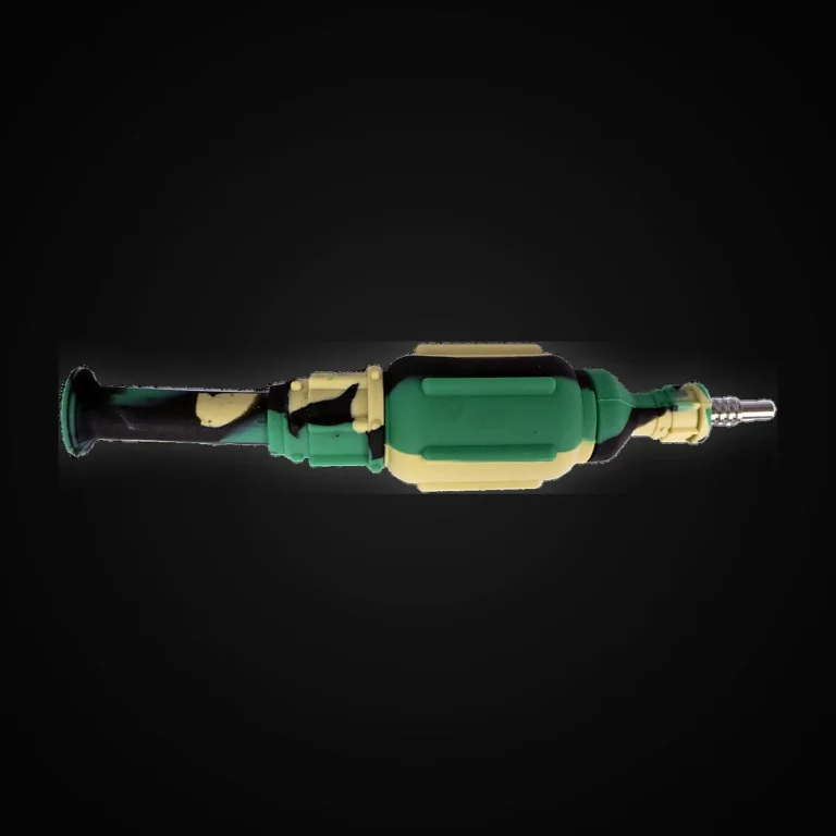 Thick Silicone Nectar Collector with Titanium Nail