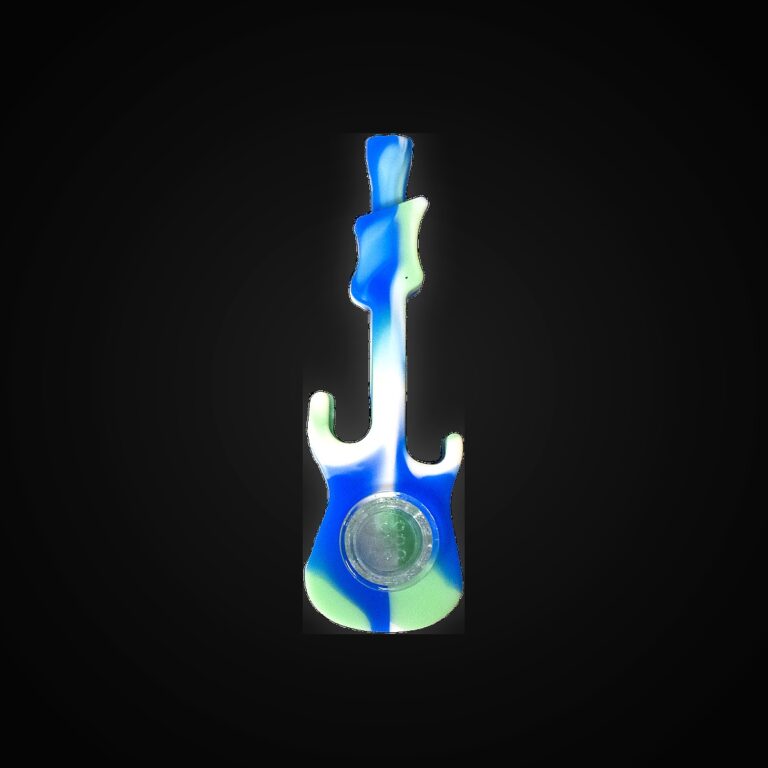 4" Silicone Guitar Hand Pipe