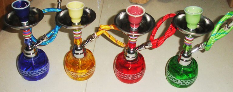 HOOKAH MINI 7.5 4 ASST -SKU:HK284