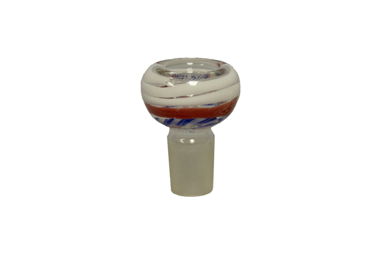GLASS BOWL 18MM MALE ASST