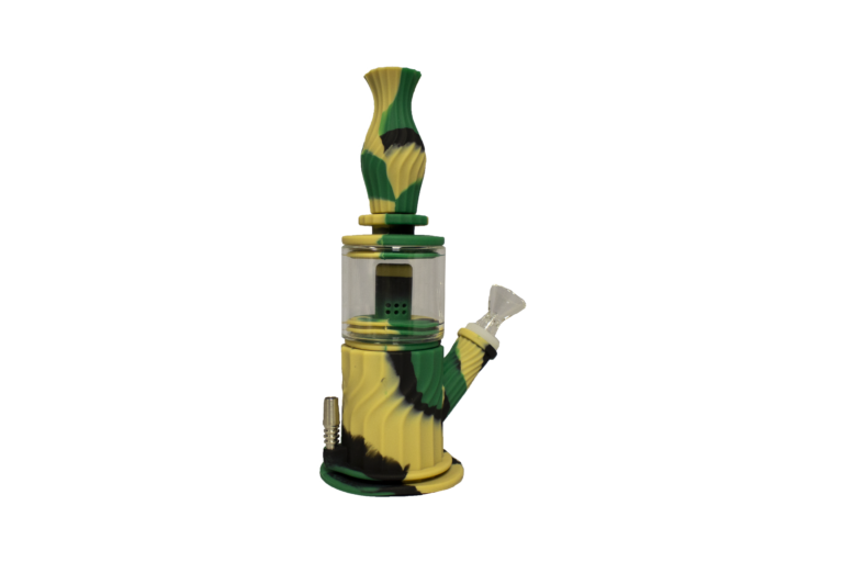 9" Silicone Water Pipe & Nectar Collector