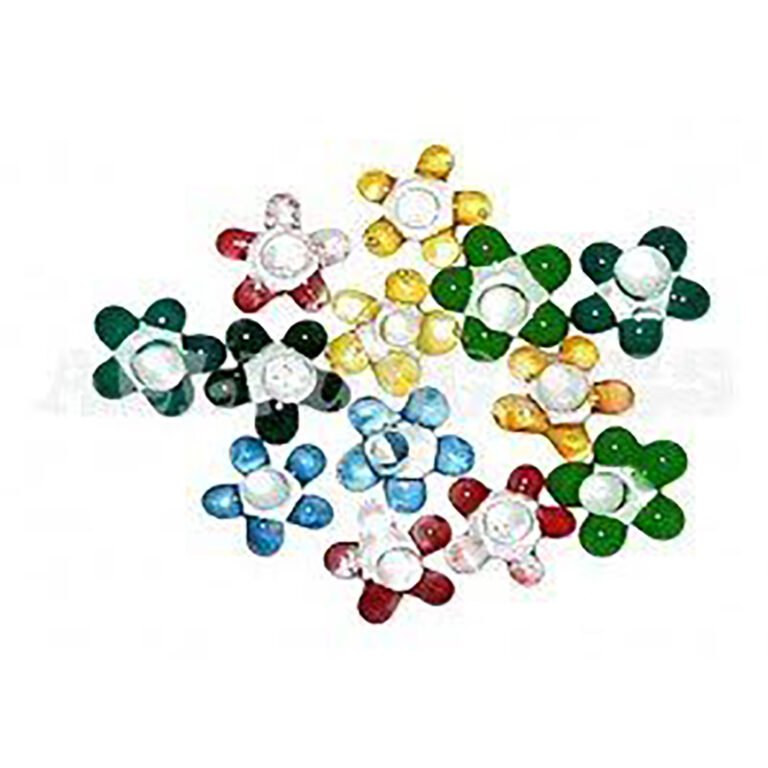 GLASS DAISY 10 PER BAG