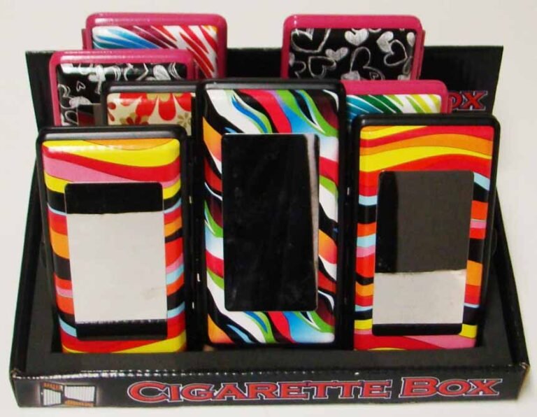 CIGARETTE/BOX W/MIRROR