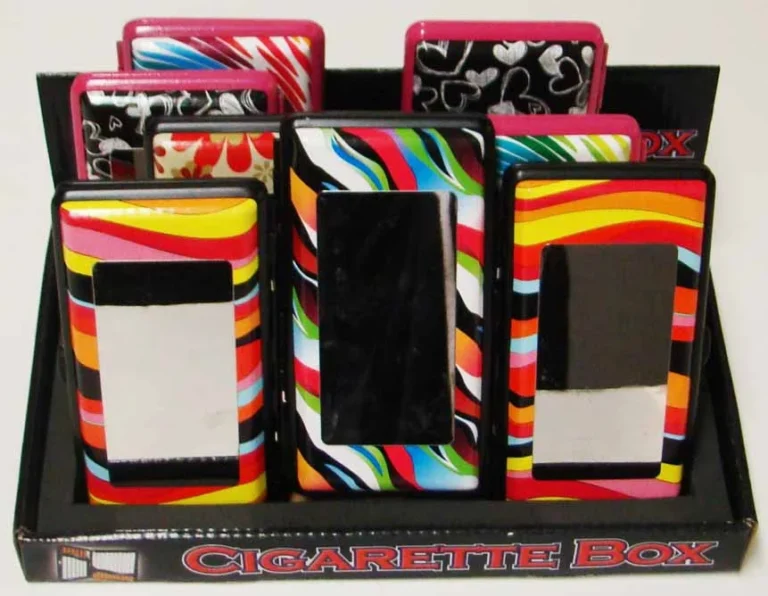 CIGARETTE/BOX W/MIRROR