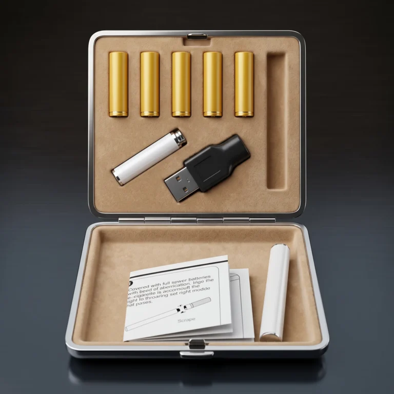 E/CIG W/USB PLUG IN CASE
