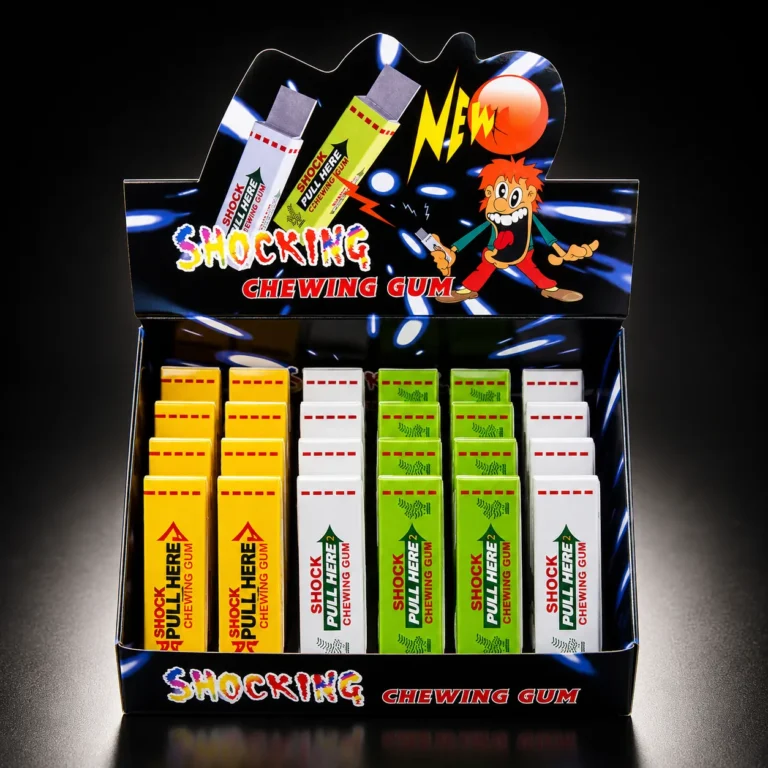 SHOCK GUM MIX  24 PC DISPLAY
