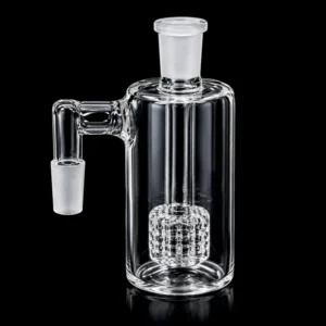 14MM 90° ASH CATCHER INLINE Clear