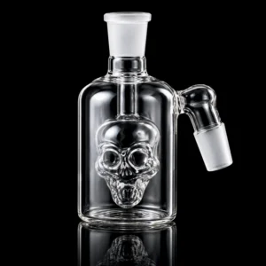 19mm 45° Skull Ashcatcher Assorted Colors