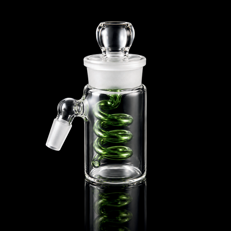 14mm Male 45° Ash Catcher with Coil