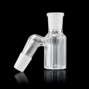 18MM 45° GLASS ASH RECLAIM CLEAR