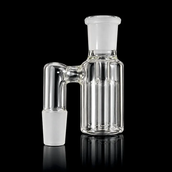 18MM 90° GLASS ASH RECLAIM CLEAR