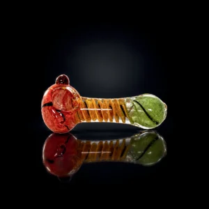 3" Heavy Frit Hand Pipe 4 Asst