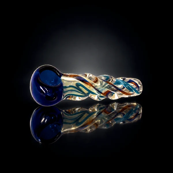 3" Heavy Twist Hand Pipe Various Colors