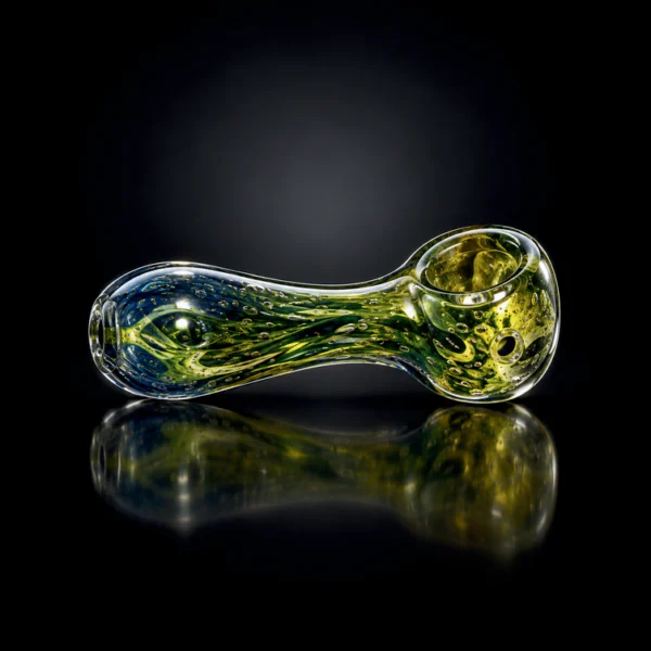 4.5" Green Clover Hand Pipe